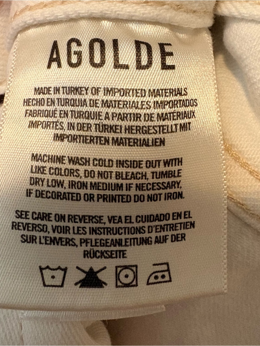 AGOLDE Riley High Rise Straight Crop jeans - Picture 6 of 8